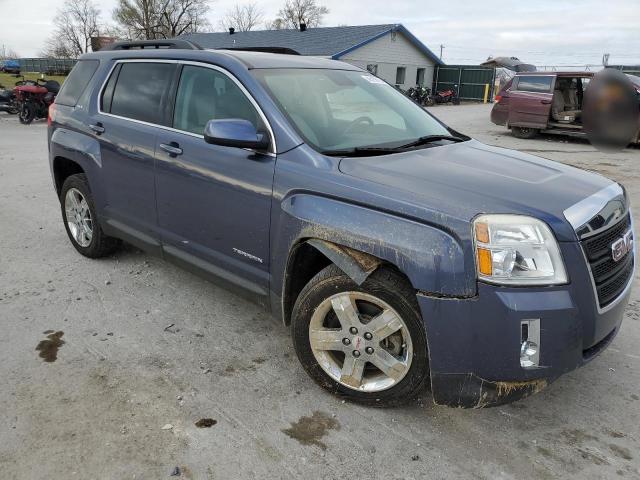 2GKALUEK4D6211457 - 2013 GMC TERRAIN SLT BLUE photo 4