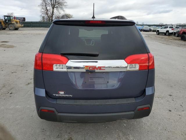 2GKALUEK4D6211457 - 2013 GMC TERRAIN SLT BLUE photo 6