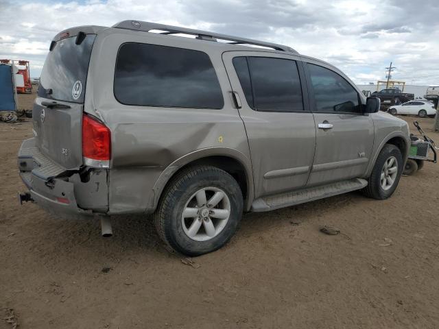 5N1AA08C38N619671 - 2008 NISSAN ARMADA SE GOLD photo 3