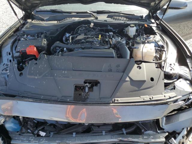 1FA6P8TH7R5111821 - 2024 FORD MUSTANG GRAY photo 11