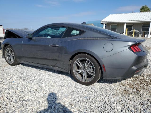 1FA6P8TH7R5111821 - 2024 FORD MUSTANG GRAY photo 2