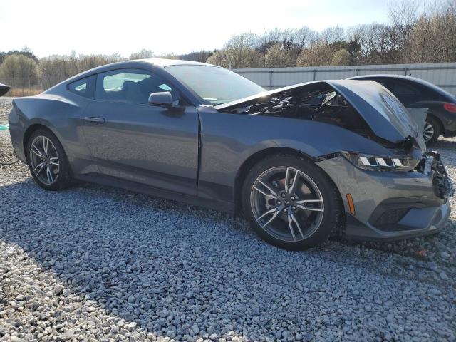 1FA6P8TH7R5111821 - 2024 FORD MUSTANG GRAY photo 4