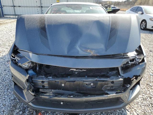 1FA6P8TH7R5111821 - 2024 FORD MUSTANG GRAY photo 5