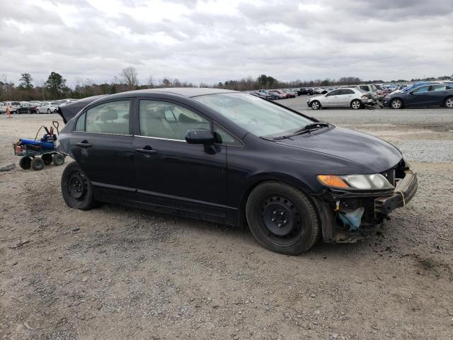 1HGFA16546L122515 - 2006 HONDA CIVIC LX BLACK photo 4