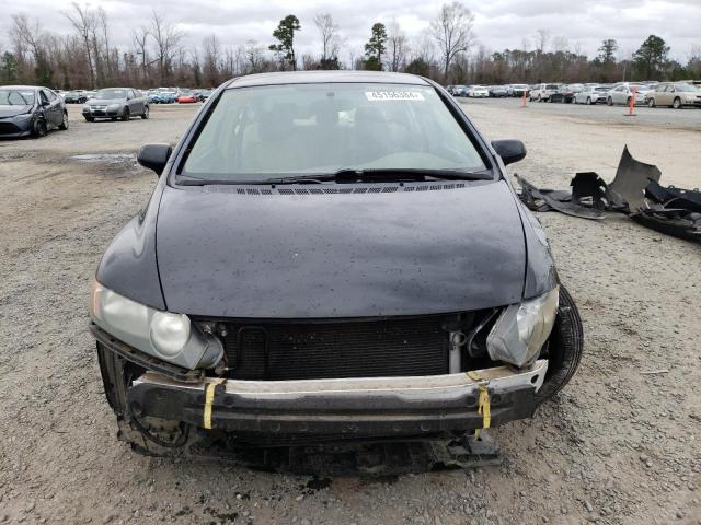 1HGFA16546L122515 - 2006 HONDA CIVIC LX BLACK photo 5