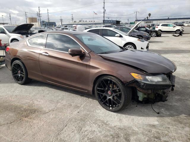 1HGCT1B86EA009284 - 2014 HONDA ACCORD EXL BROWN photo 4