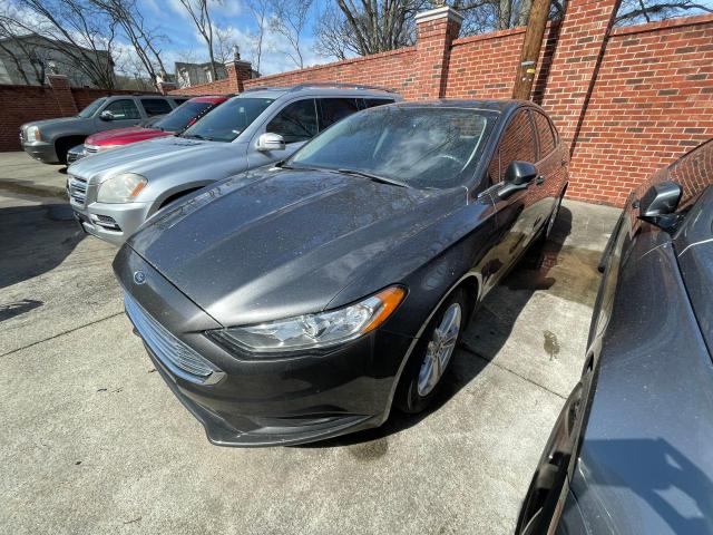 3FA6P0HD9JR162701 - 2018 FORD FUSION SE GRAY photo 2