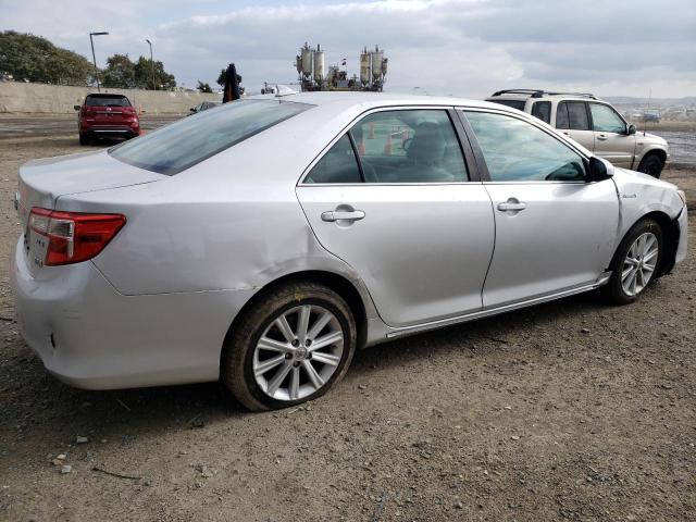 4T1BD1FK1DU097117 - 2013 TOYOTA CAMRY HYBRID SILVER photo 3