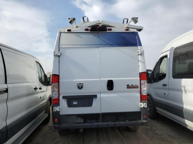 3C6LRVDG4ME543833 - 2021 RAM PROMASTER 2500 HIGH WHITE photo 6