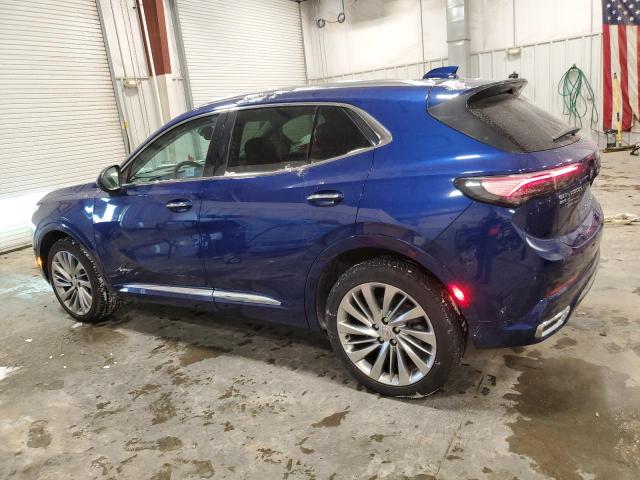 LRBFZSE41RD076418 - 2024 BUICK ENVISION AVENIR BLUE photo 2