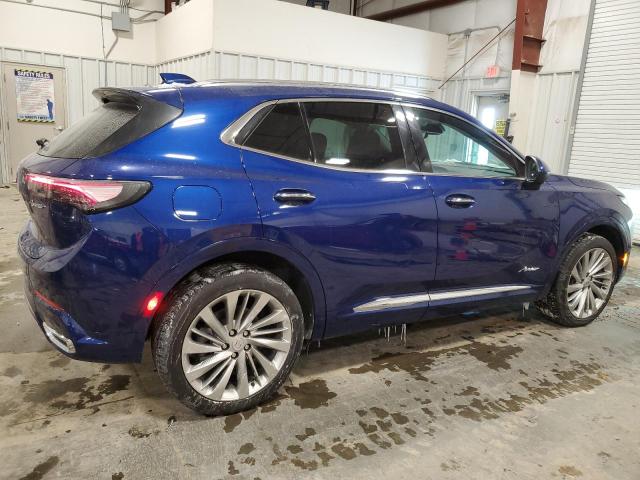 LRBFZSE41RD076418 - 2024 BUICK ENVISION AVENIR BLUE photo 3