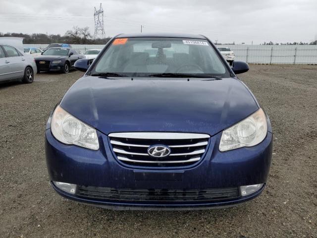 KMHDU4AD3AU885170 - 2010 HYUNDAI ELANTRA BLUE BLUE photo 5