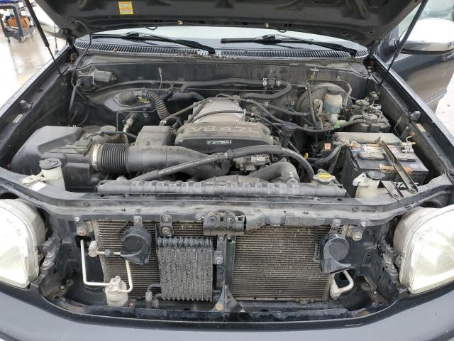 5TBRT34111S218653 - 2001 TOYOTA TUNDRA ACCESS CAB შავი ფოტო 11