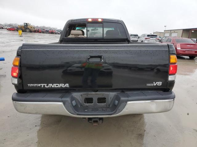 5TBRT34111S218653 - 2001 TOYOTA TUNDRA ACCESS CAB შავი ფოტო 6