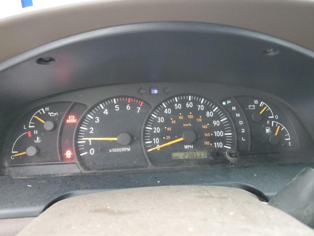 5TBRT34111S218653 - 2001 TOYOTA TUNDRA ACCESS CAB შავი ფოტო 9