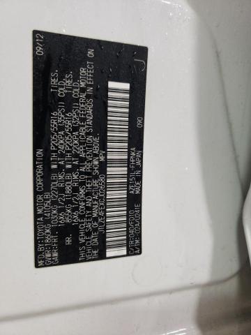 JTLZE4FEXCJ026580 - 2012 TOYOTA SCION XB 白色 照片 13