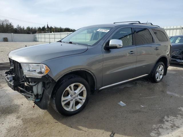 1C4RDJAG6CC207380 - 2012 DODGE DURANGO SXT GRAY photo 1