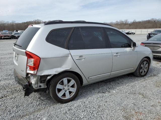 KNAFG525487198156 - 2008 KIA RONDO BASE SILVER photo 3