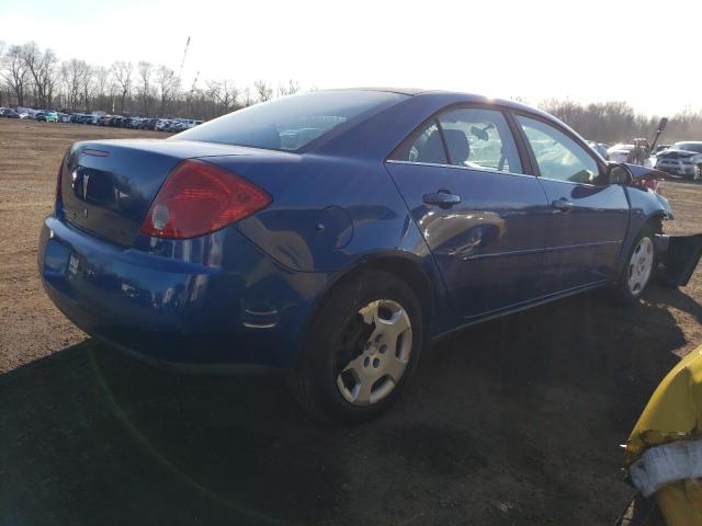 1G2ZF58B274210812 - 2007 PONTIAC G6 VALUE LEADER BLUE photo 3