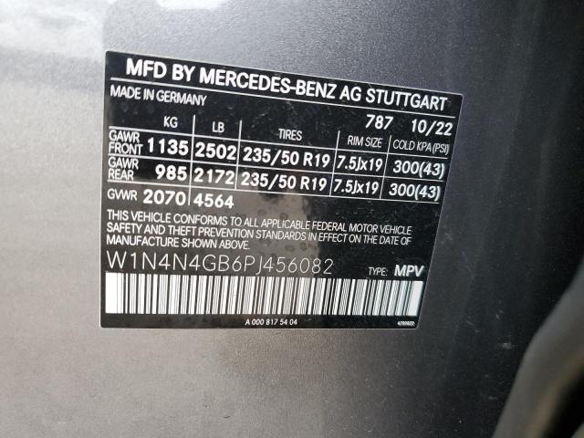 W1N4N4GB6PJ456082 - 2023 MERCEDES-BENZ GLA 250 GRAY photo 13