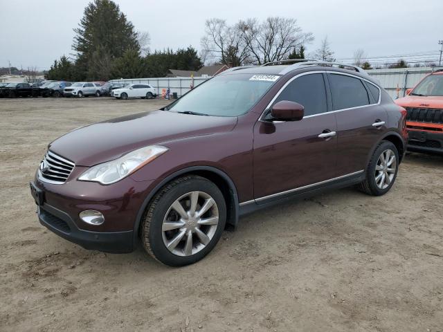 JN1AJ0HR2CM453234 - 2012 INFINITI EX35 BASE Բորդո լուսանկար 1