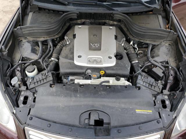 JN1AJ0HR2CM453234 - 2012 INFINITI EX35 BASE Բորդո լուսանկար 12