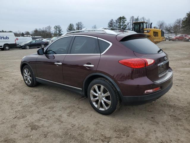 JN1AJ0HR2CM453234 - 2012 INFINITI EX35 BASE Բորդո լուսանկար 2