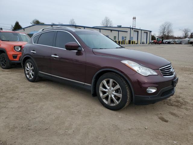 JN1AJ0HR2CM453234 - 2012 INFINITI EX35 BASE Բորդո լուսանկար 4