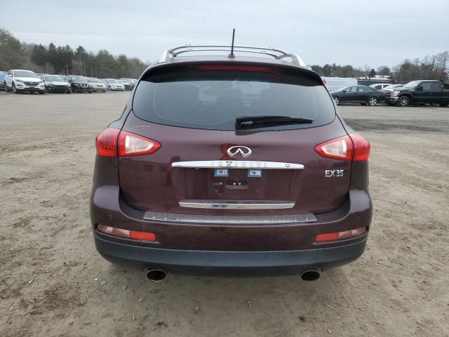 JN1AJ0HR2CM453234 - 2012 INFINITI EX35 BASE BURGUNDY photo 6