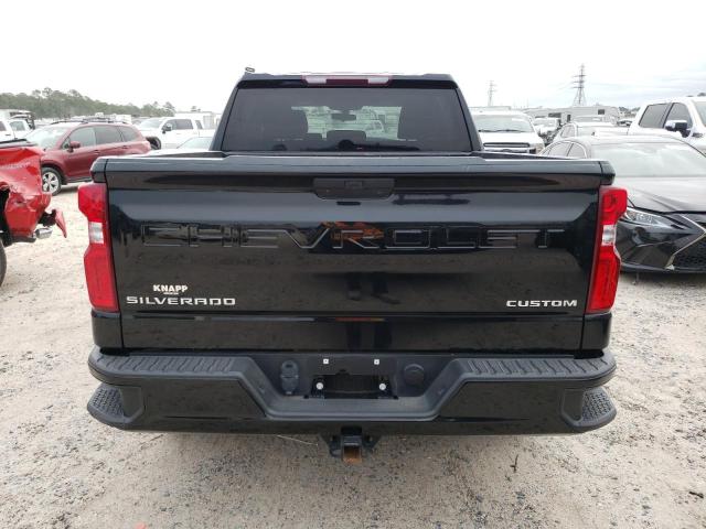 3GCPWBEKXMG432454 - 2021 CHEVROLET SILVERADO C1500 CUSTOM BLACK photo 6