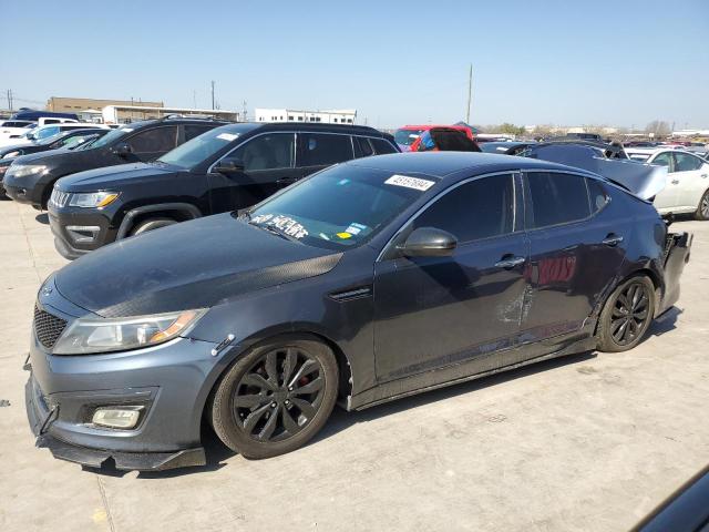 5XXGM4A76FG458154 - 2015 KIA OPTIMA LX CHARCOAL photo 1