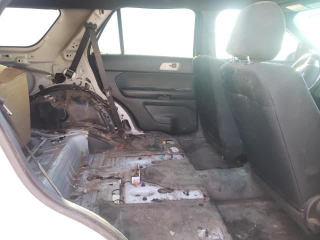 1FM5K8AR6DGA33962 - 2013 FORD EXPLORER POLICE INTERCEPTOR WHITE photo 10