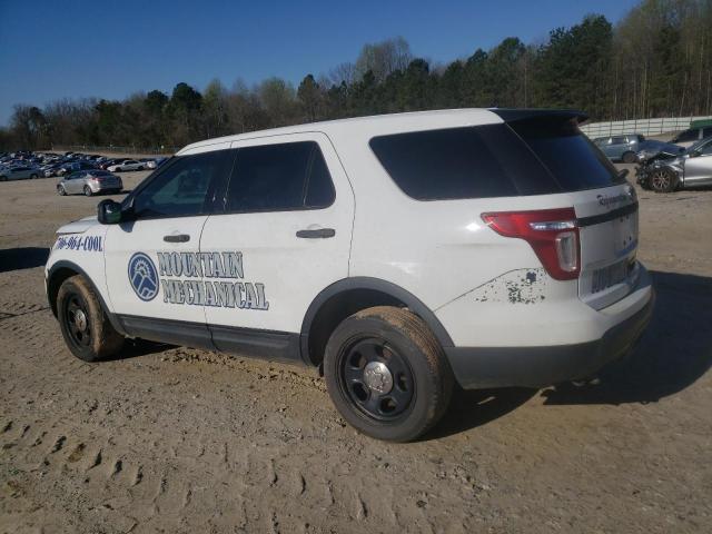 1FM5K8AR6DGA33962 - 2013 FORD EXPLORER POLICE INTERCEPTOR WHITE photo 2