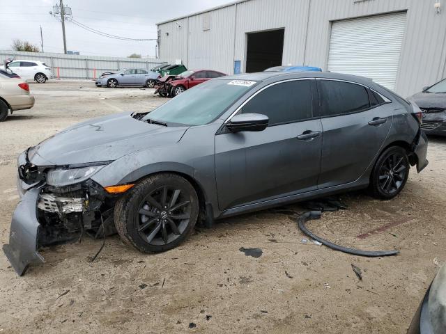 SHHFK7H80LU215020 - 2020 HONDA CIVIC EXL GRAY photo 1