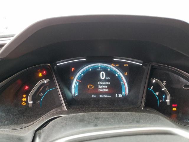 SHHFK7H80LU215020 - 2020 HONDA CIVIC EXL ნაცრისფერი ფოტო 9