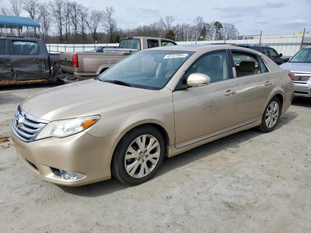 4T1BK3DB0BU408974 - 2011 TOYOTA AVALON BASE GOLD photo 1