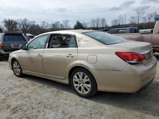 4T1BK3DB0BU408974 - 2011 TOYOTA AVALON BASE GOLD photo 2