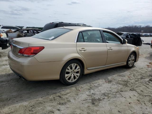 4T1BK3DB0BU408974 - 2011 TOYOTA AVALON BASE GOLD photo 3