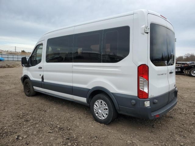 1FBAX2CMXFKA20817 - 2015 FORD TRANSIT T-350 WHITE photo 2