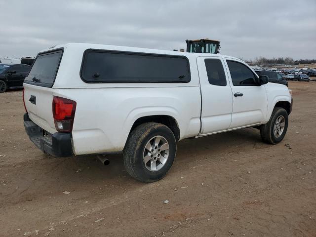 5TFRX5GN3KX145285 - 2019 TOYOTA TACOMA ACCESS CAB WHITE photo 3