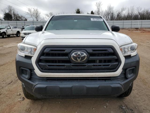 5TFRX5GN3KX145285 - 2019 TOYOTA TACOMA ACCESS CAB WHITE photo 5