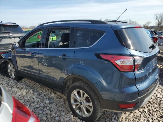 1FMCU0GD5JUC18242 - 2018 FORD ESCAPE SE BLUE photo 2