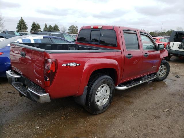 1GTDT136258195378 - 2005 GMC CANYON RED photo 3