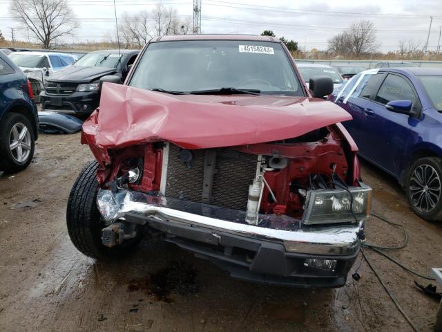 1GTDT136258195378 - 2005 GMC CANYON RED photo 5