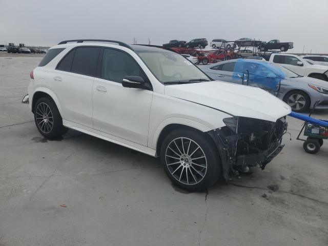 4JGFB5KB1MA398427 - 2021 MERCEDES-BENZ GLE 450 4MATIC WHITE photo 4