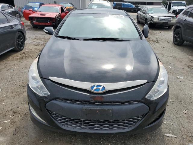 KMHEC4A47CA036316 - 2012 HYUNDAI SONATA HYBRID BLACK photo 5