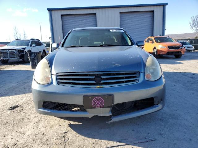 JNKCV51E66M512559 - 2006 INFINITI G35 BLUE photo 5