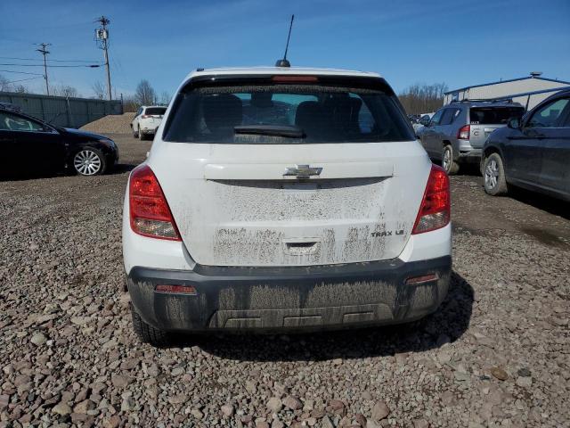 3GNCJKSB3GL264466 - 2016 CHEVROLET TRAX LS WHITE photo 6