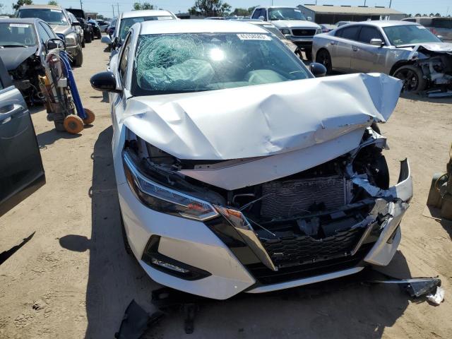 3N1AB8DV9MY227432 - 2021 NISSAN SENTRA SR WHITE photo 5