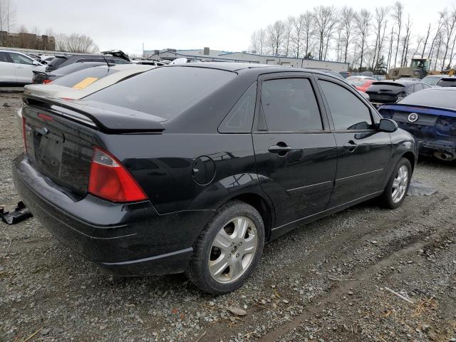 1FAHP38Z07W229987 - 2007 FORD FOCUS ST BLACK photo 3